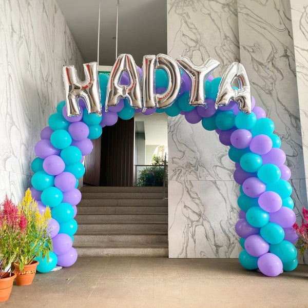 Balloon Arch Decoration With Custom Text