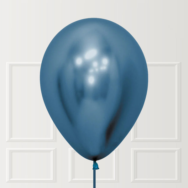 Blue Metallic Balloon – Chrome/Reflex Finish