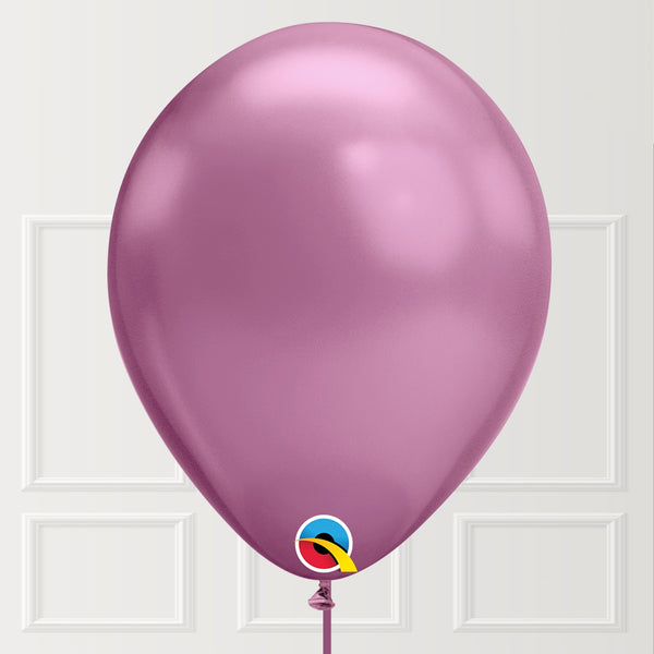 Chrome Mauve Latex balloon