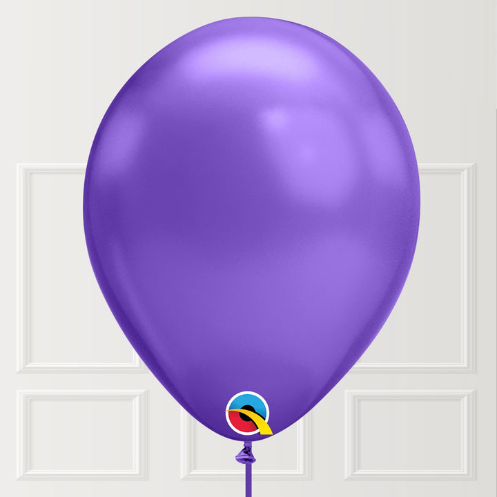 Chrome Purple Latex balloon