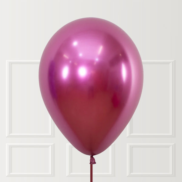 Fuchsia Metallic Balloon – Chrome/Reflex Finish