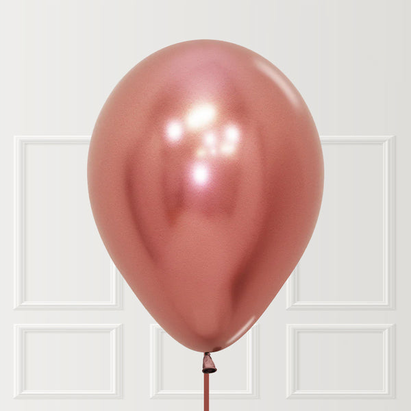 Rose Gold Metallic Balloon – Chrome/Reflex Finish