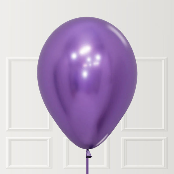Violet Metallic Balloon – Chrome/Reflex Finish
